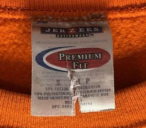 Jerzees Sweater All Over Graphic Print Vintage Ugly Christmas Sweatshirt Glitter thumbnail 7