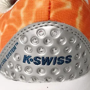 K Swiss K-Ona LA Marathon Running Sneakers Shoes Orange Grey Silver Women 7 thumbnail 11