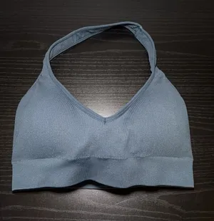 Halter NVGTN Sports Bra BLUE thumbnail 1