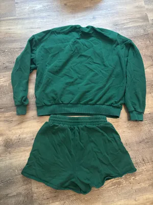 Lucky me I’ll manifest it, Green sweat set Size M thumbnail 5