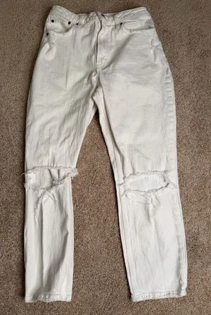 Abercrombie & Fitch The Mom High Rise Jeans Size‎ 28 / 6 Curve Love thumbnail 1