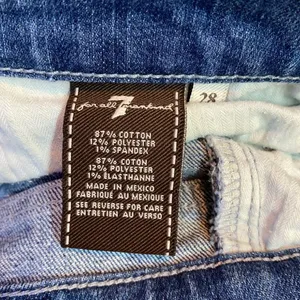 7 For All Mankind Bootcut Jeans 28 thumbnail 10