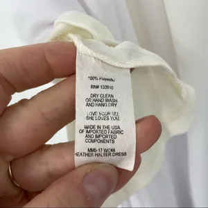 Show me your Mumu ivory crisp bridesmaids‎ dress medium nwot wedding bride thumbnail 11