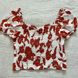 Monteau Floral Top thumbnail 3