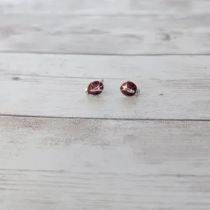 Vintage Stud Earrings Small & Dainty Ladybird/Ladybug thumbnail 6