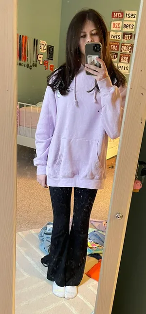 Crossover Flare Leggings thumbnail 1