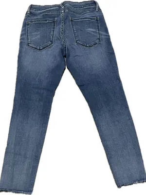 a.n.a Blue Distressed‎ Skinny Jeans thumbnail 2