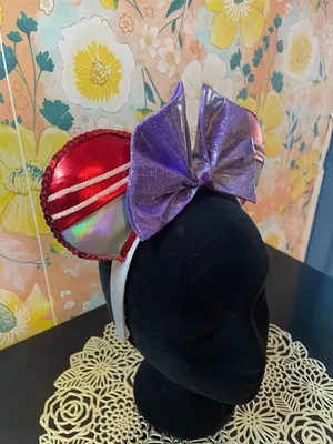 Handmade Sailor Mars  Disney Ears thumbnail 3