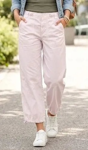 Street One Marvin Pink Wide Leg Utility Pants‎ EU 35 US 3/4 Toggl Waist Gorpcore thumbnail 1