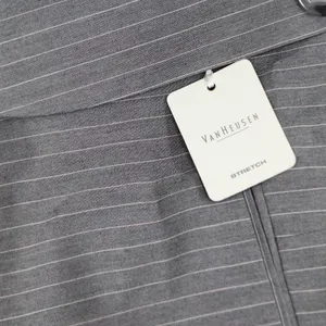 NWT Van Heusen Womens Stretch 2-Button Pinstripe Blazer Jacket Gray / Purple XL thumbnail 5