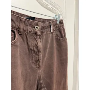 Collusion x005 Womens Brown‎ Straight Leg High Rise Button Fly Jeans Size 30 thumbnail 6