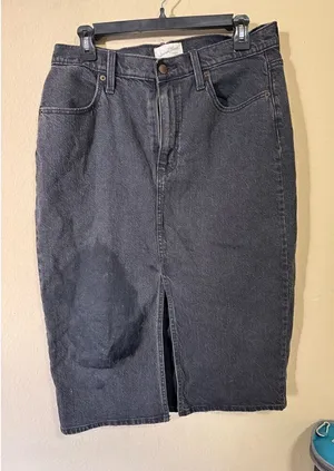 Universal threads midi Jean skirt thumbnail 1