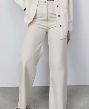 Zara Alma Wide Leg Jeans thumbnail 5