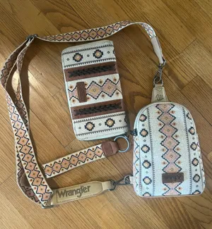 Matching Wrangler Wallet & Crossbody thumbnail 1