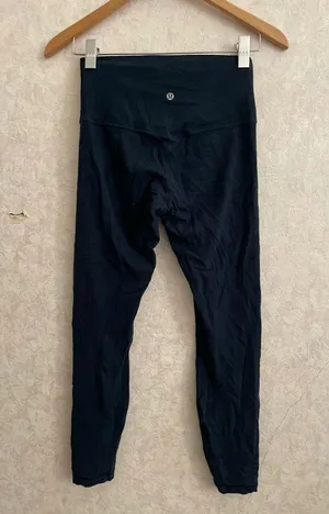 Lululemon women's size 6 blue athletic leggings thumbnail 5