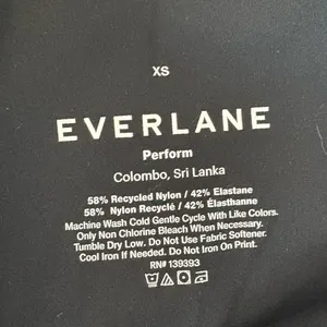 Everlane Size XS The Preform‎ Bike Short Black Unused Condition thumbnail 5