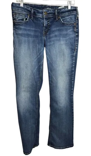 Silver Jeans Suki Slim Bootcut W31 L31 Y2K Western Denim thumbnail 1