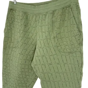 Nike Yoga Therma FIT Luxe Jogger Women 1X Reversible‎ Green Quilted Pants thumbnail 4