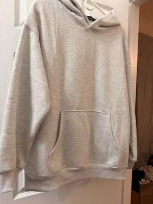 Oversized Grey Hoodie Gray thumbnail 6
