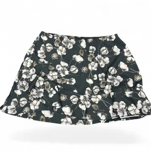 Tail Activewear Floral Ruffle Tennis Skort Black White XS thumbnail 2