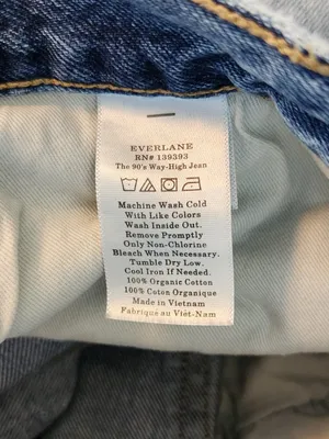 Everlane Womens Button-Fly 90s High Waist Jeans Size 27 thumbnail 11