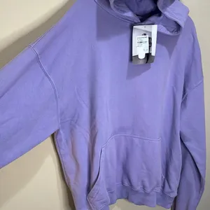 naked wardrobe Classic Oversized Hoodie - Light Purple Size L thumbnail 5