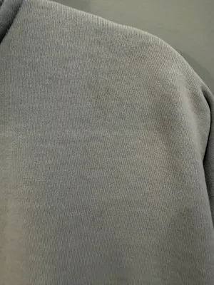 Brandy Melville Fleece Lined Quarter Zip Pullover Grey thumbnail 7