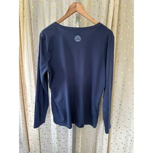 Life is Good 100% Cotton Namaste flower Long Sleeve Classic Fit Crusher Tee L thumbnail 4