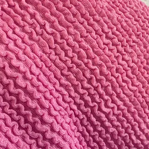 Wild Fable New Pink Ribbed high leg cheeky swim Bikini Bottoms size small thumbnail 10