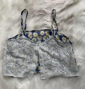 Floral Crop Top Multi thumbnail 2