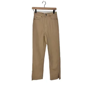 Motel Rocks Straight Leg Jeans In Winter Sandwash‎ Knit Argyle Tan Size XS thumbnail 5