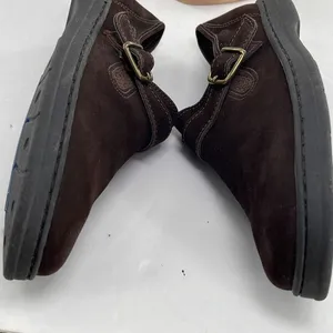 Azalea size 6 brown suede loafers thumbnail 4