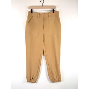 VERONICA BEARD Pants Brown Manisha Utilitarian Joggers Safari Trouser Size 6 thumbnail 2