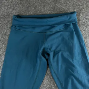 Lululemon Wunder Under High Rise Leggings Teal Dark Green Size 8 Activewear thumbnail 5