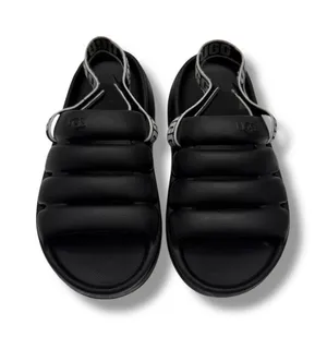 UGG‎ Sport Yeah Slide Sandals 6.5/7 Black Foam Detachable Strap Casual thumbnail 1