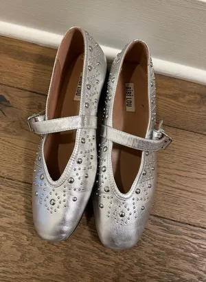 Bibi Lou Anthropologie Embellished Flats thumbnail 1