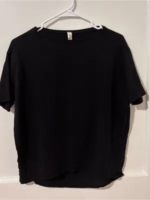 Lululemon athletica Black Neck Tee thumbnail 1