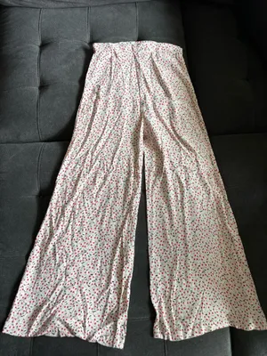 Free People Cherry Pants Easy Peasy Print Wide-Leg 8 thumbnail 4