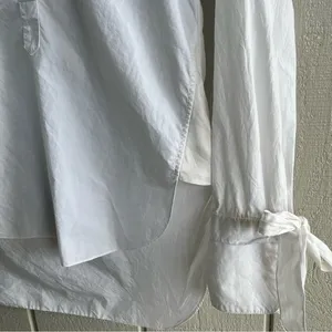 Rag & Bone Dylan Long‎ Sleeve Poplin Shirt White Size S thumbnail 6