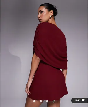 ASOS Off-The-Shoulder Dress thumbnail 3