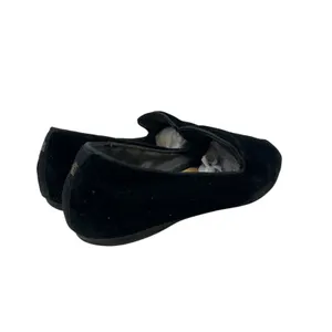 Birdies The Starling Velvet Flat‎ Loafers Black Size US 8 thumbnail 5