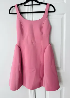 Anthropologie Maeve Scuba Fabric Seamed Fit & Flare Mini Dress, Size XS thumbnail 7