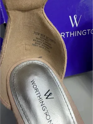 Worthington Beckwith Dress Sandals – Light Natural Suede – Size 7.5M thumbnail 5