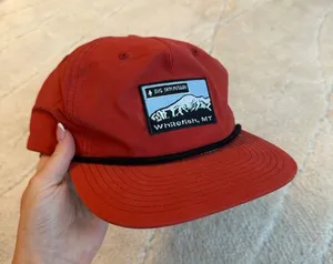 Whitefish Hat Red thumbnail 1