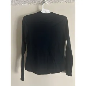 Segments Womens Base Layer Top size S Black Merino Wool Long Sleeve Tee thumbnail 2
