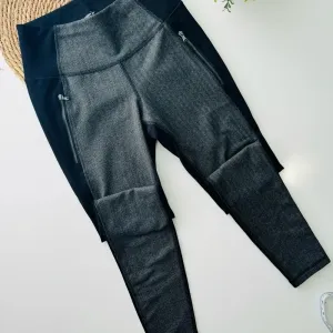 Old Navy Black Pull On Stretch Athletic Fit Leggings Size‎ Small thumbnail 4