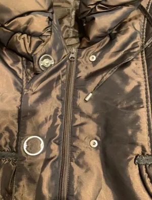 STUNNING VINTAGE TREASURE snowsmile metallic Brown Moscow Chic Quilted Puffer s thumbnail 13