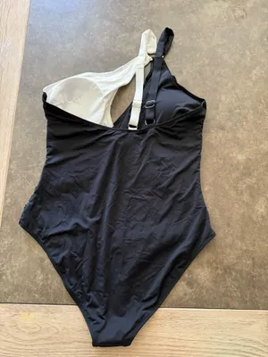 Raquel One-Shoulder One-Piece Swimsuit block color thumbnail 6