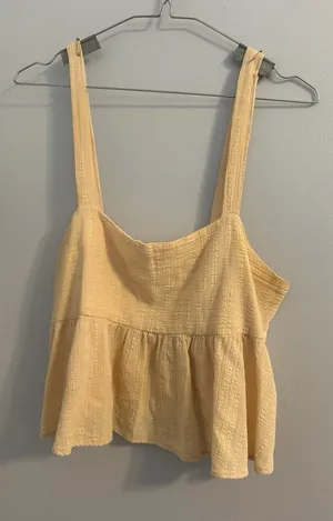 Boutique Top Yellow Size L thumbnail 1