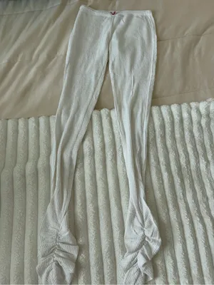 Free People Intimately Free White Knit lounge pants thumbnail 4